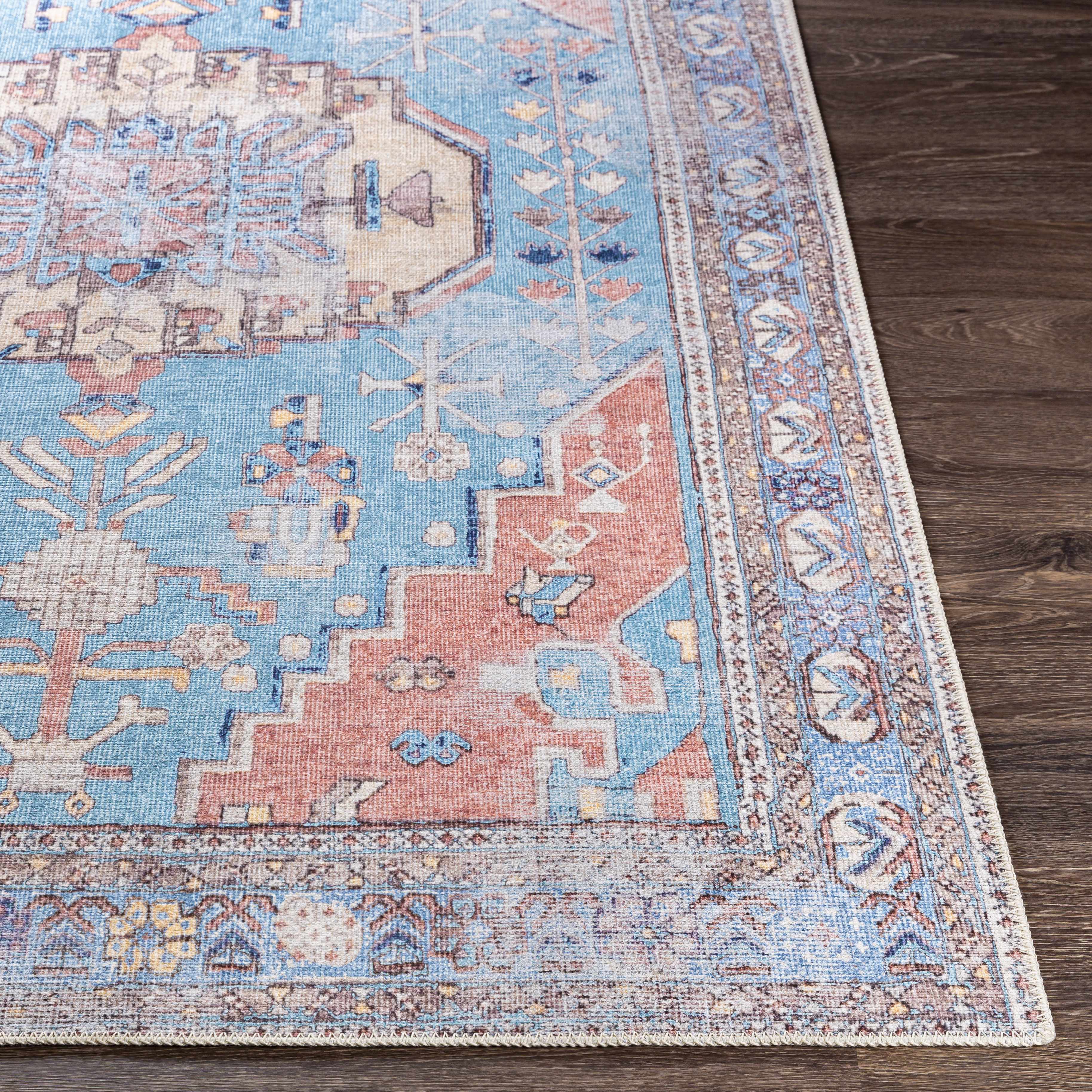 Chiseldon Washable Runner Rug