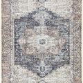 Beige Rosman Washable Runner Rug - Clearance