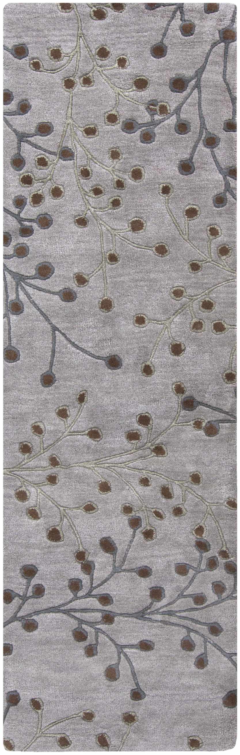 Sage Brown Elsu Runner Rug