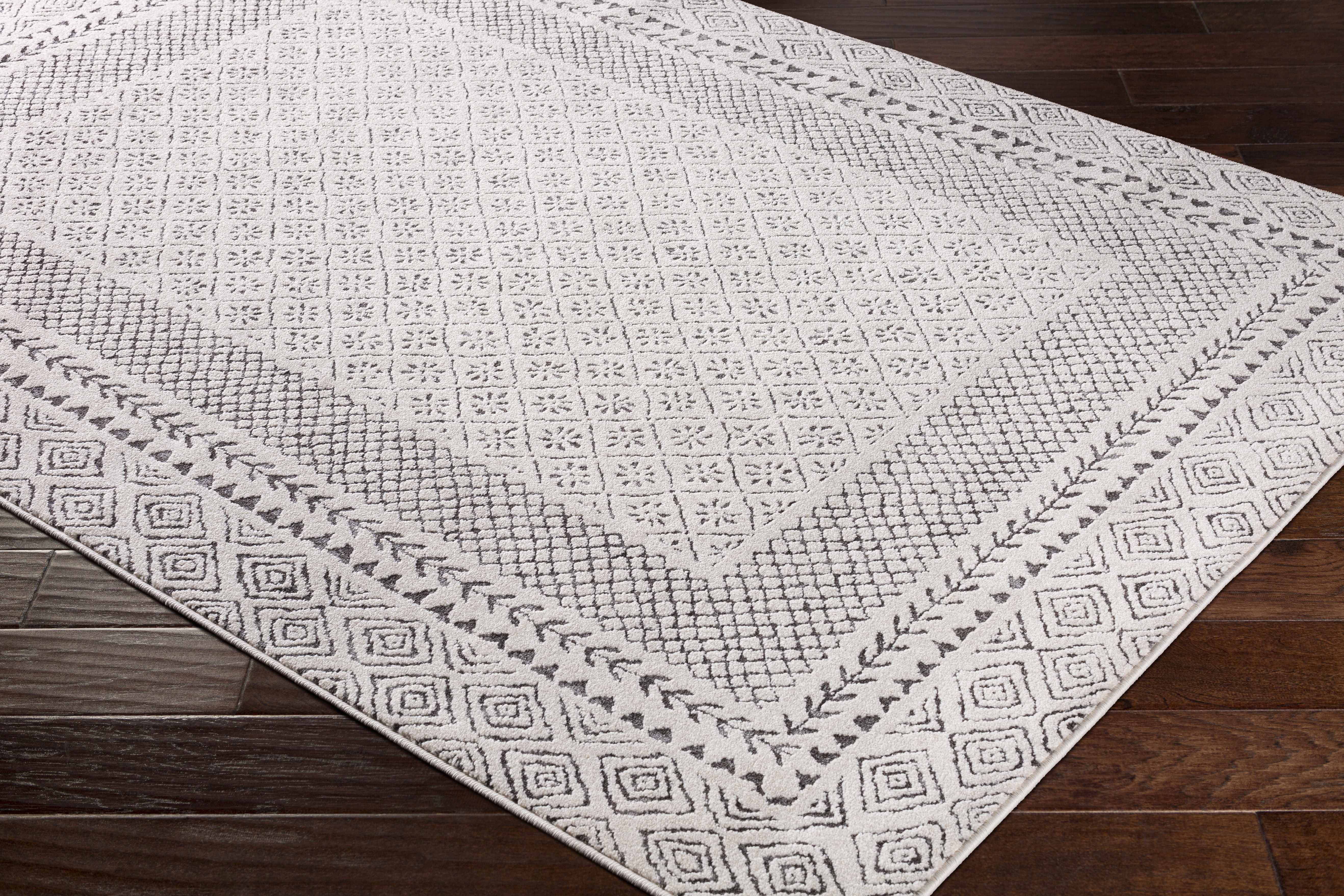 Burdette Soft Neutral Runner Rug