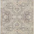 Elle Medallion Light Gray 7ft Runner Rug - Livabliss x Becki Owens