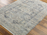 Margaret Medallion Navy Washable Runner Rug - Surya x Becki Owens