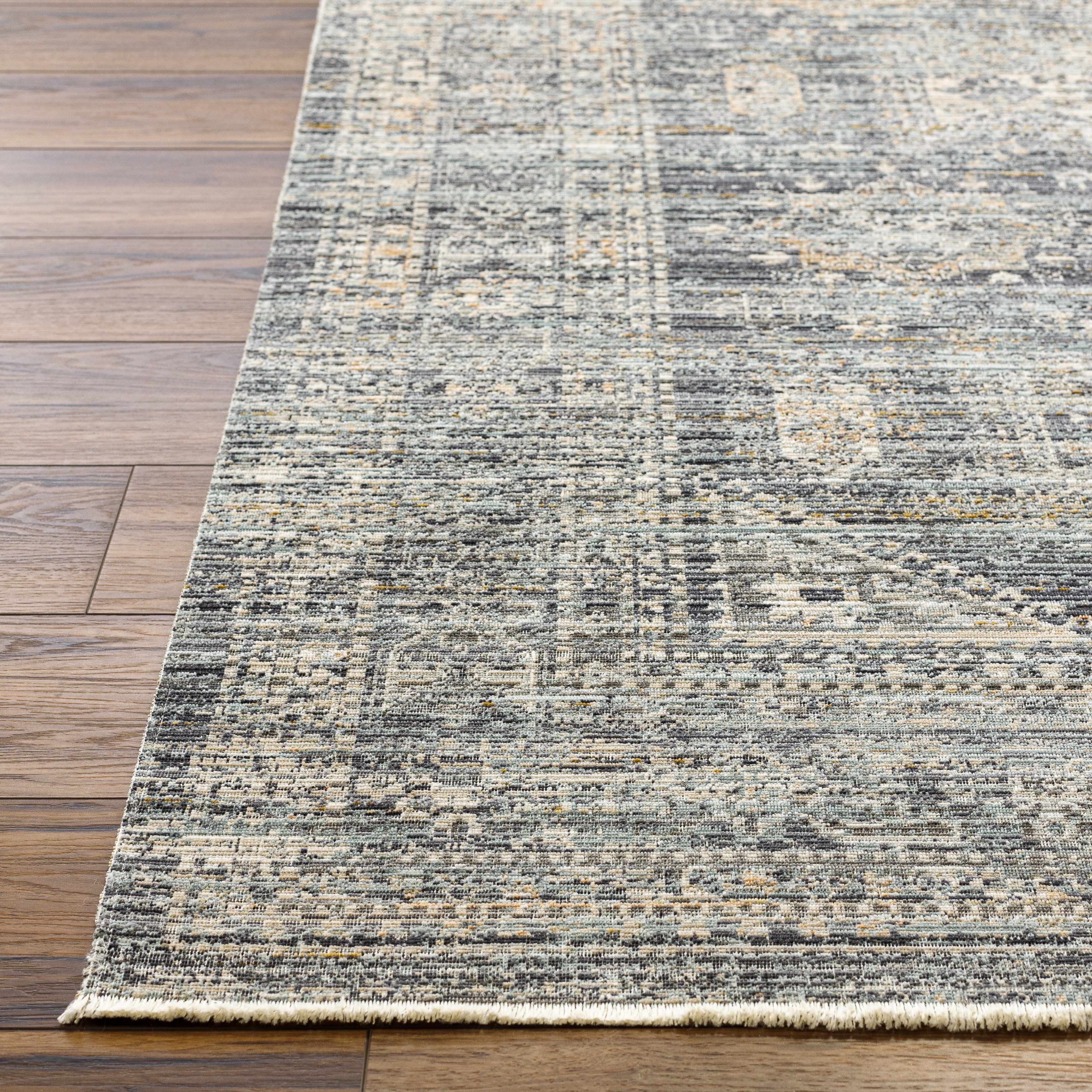 Margaret Medallion Navy Washable Runner Rug - Surya x Becki Owens