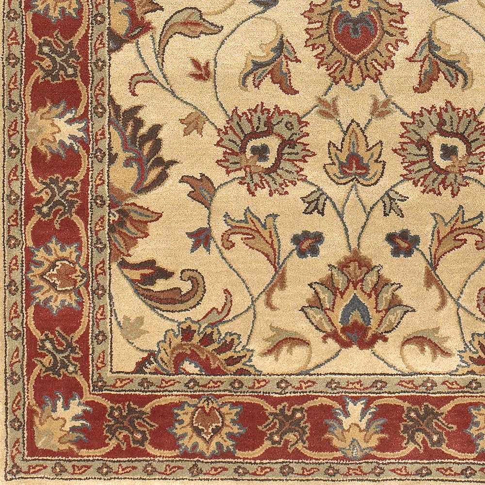 Cherryfield Hand Tufted Brown & Rust 1001 Runner Rug