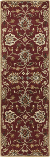 Conesus Hand Tufted Red 1061 Runner Rug