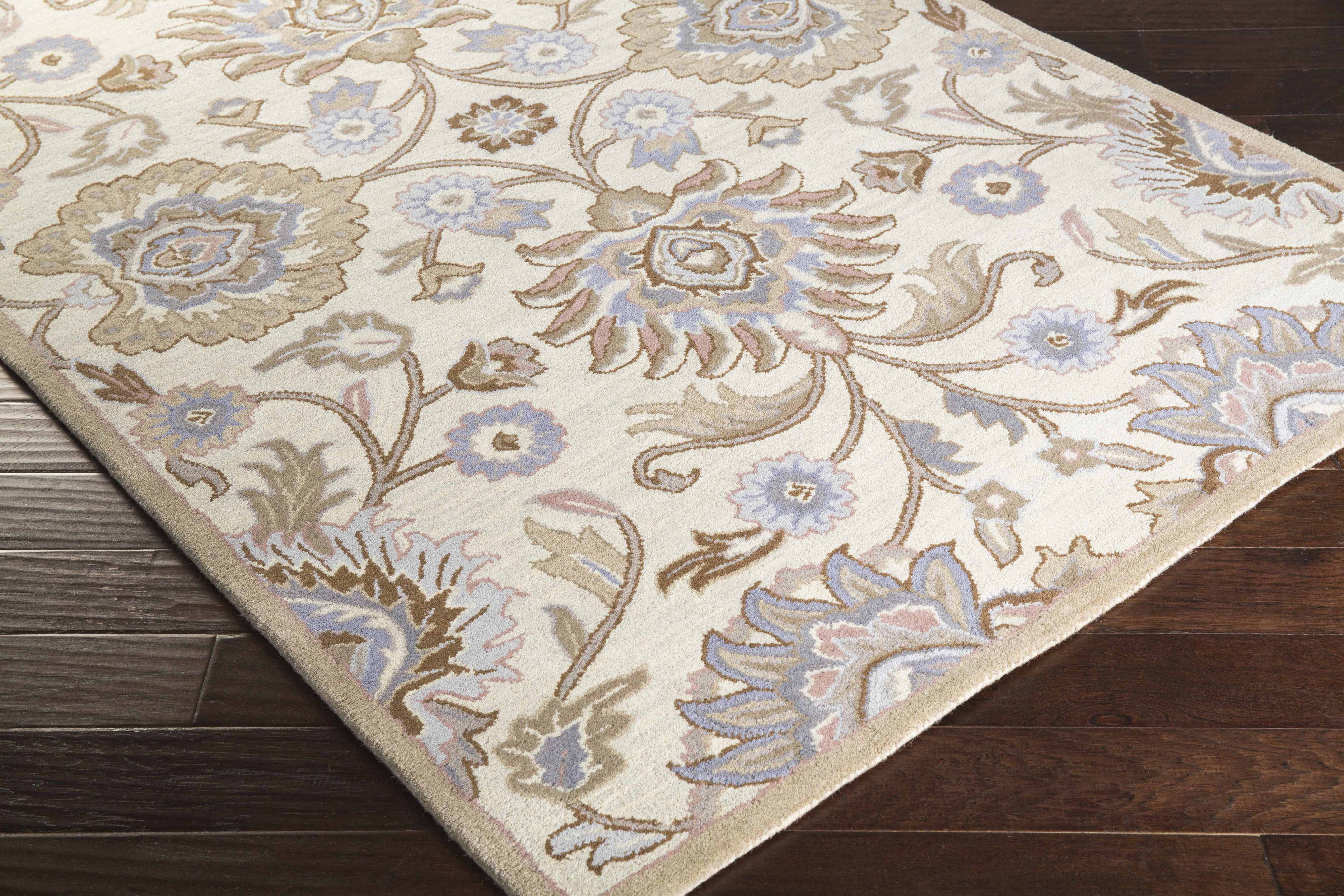 Conesus Hand Tufted Ivory 1109 Runner Rug