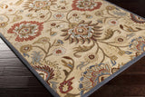 Conesus Hand Tufted Beige & Rust 1116 Runner Rug