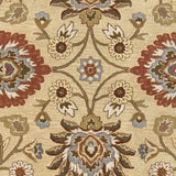 Conesus Hand Tufted Beige & Rust 1116 Runner Rug