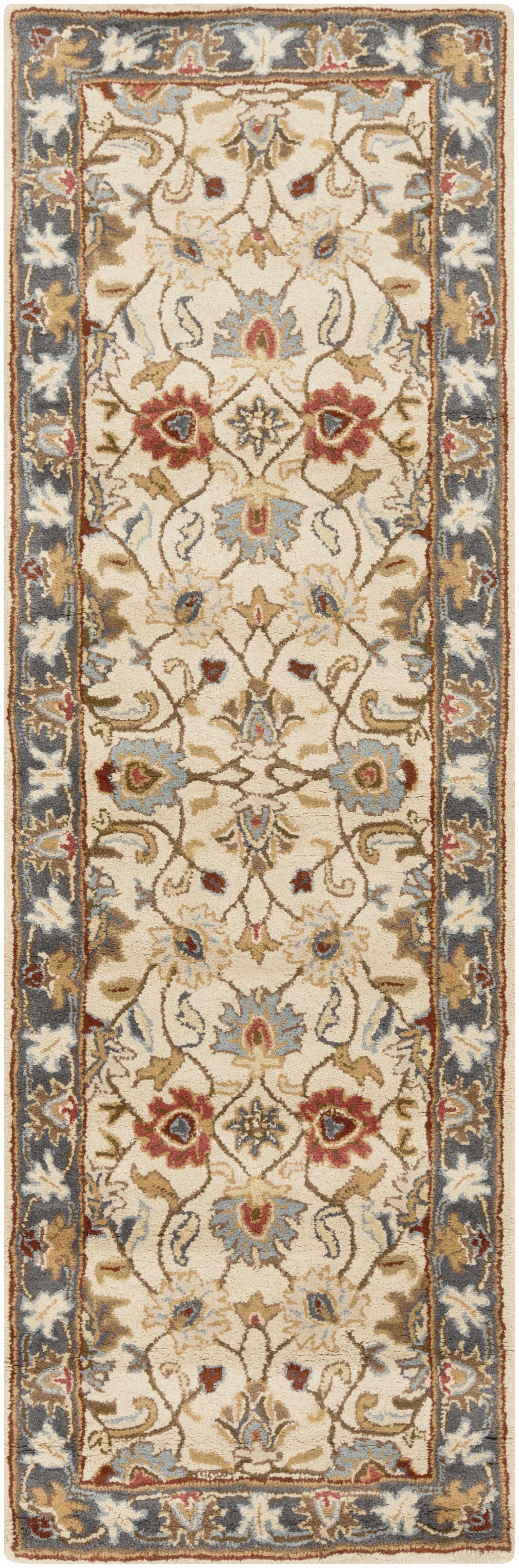 Cherryfield Hand Tufted Yellow & Sage 1125 Runner Rug