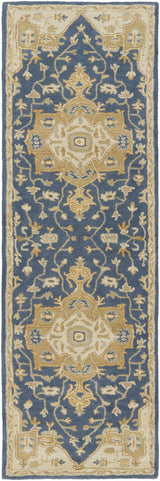 Broomfield Hand Tufted Blue 1145 Runner Rug