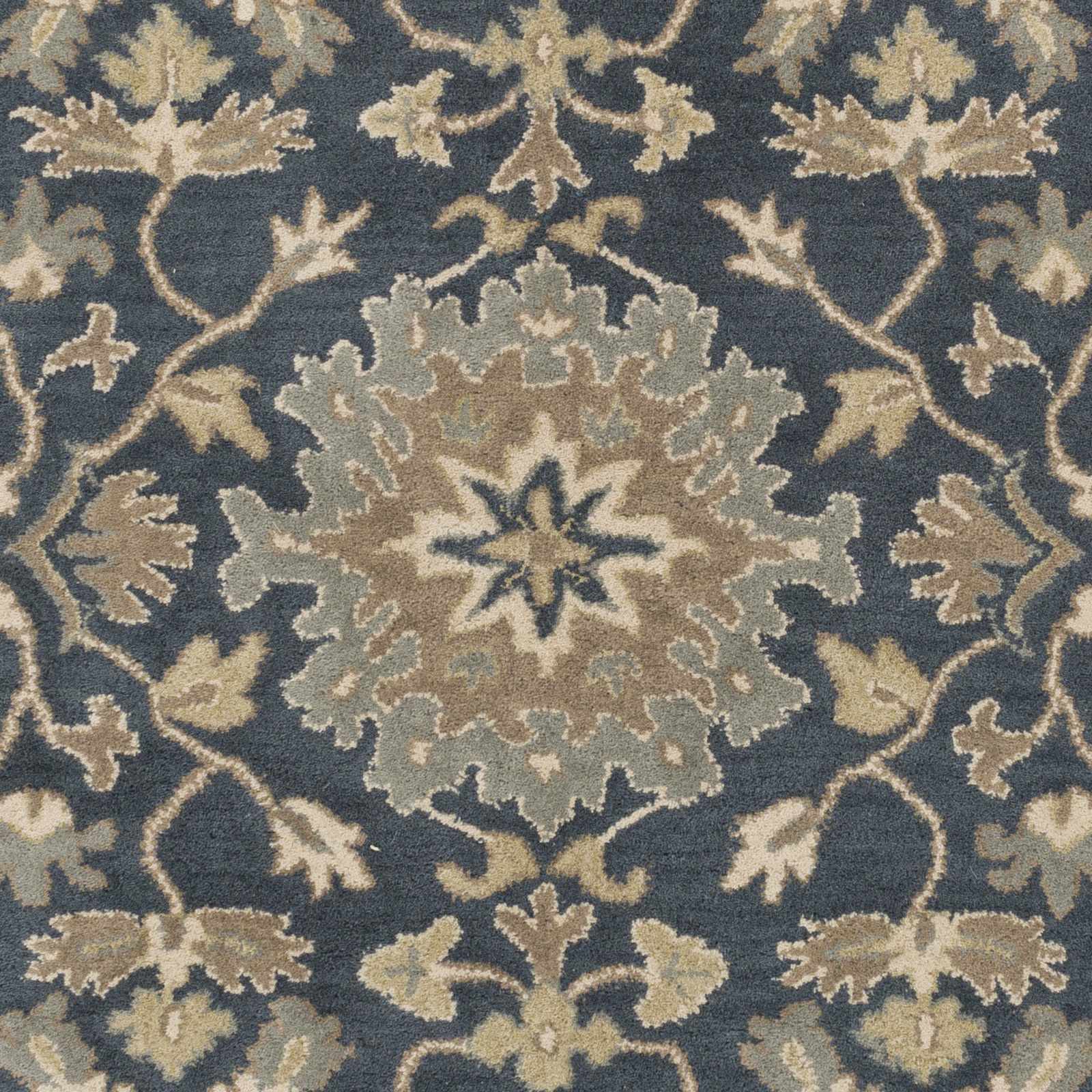 Hazen Hand Tufted Navy 1154 Runner Rug
