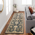 Hazen Hand Tufted Navy 1154 Runner Rug