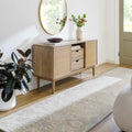Sold Out - Conesus Hand Tufted Ivory & Taupe 1192 Runner Rug