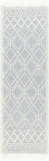 Ramsbury Ivory & Blue Runner Rug