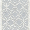 Ramsbury Ivory & Blue 8ft Runner Rug