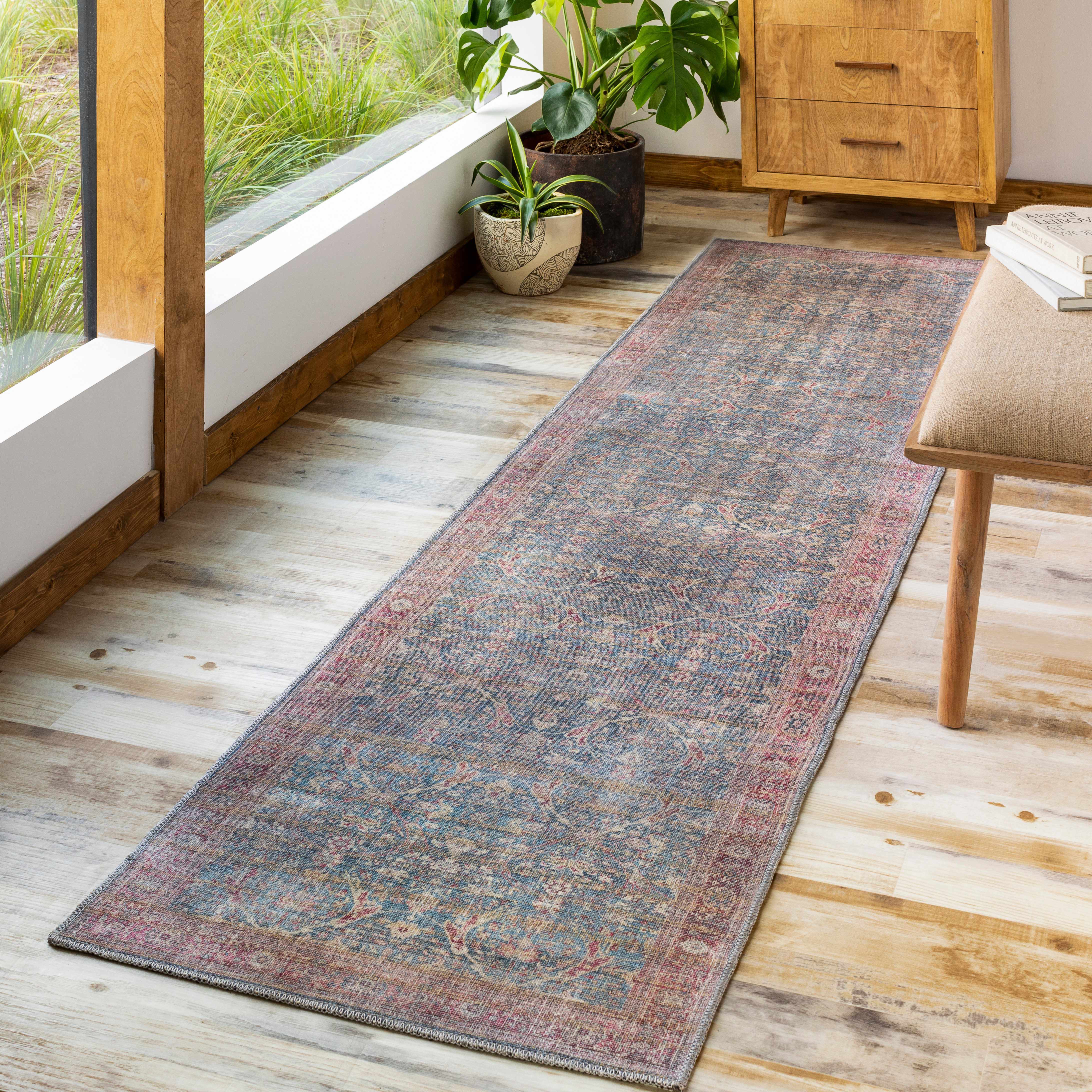 Clarin Washable Runner Rug