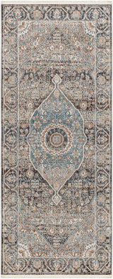 Baychester Brown Runner Rug