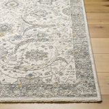 Gauge Cream & Gray Blue Runner Rug