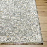 Gauge Gray Blue Runner Rug