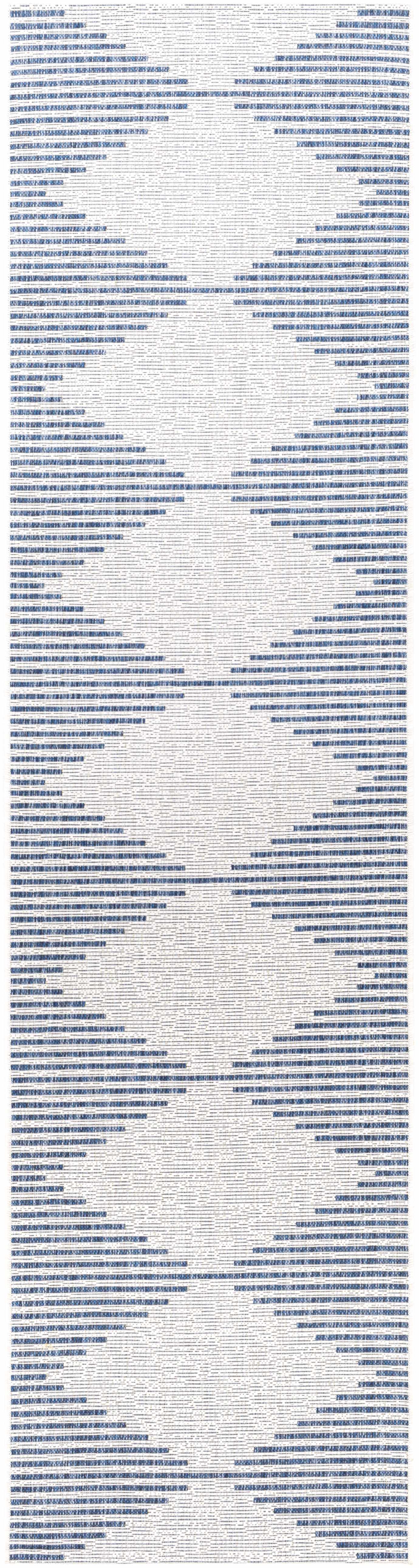 Stephan Blue & Cream Indoor & Outdoor Rug