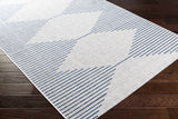 Stephan Blue & Cream Indoor & Outdoor Rug