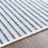 Stephan Blue & Cream Indoor & Outdoor Rug