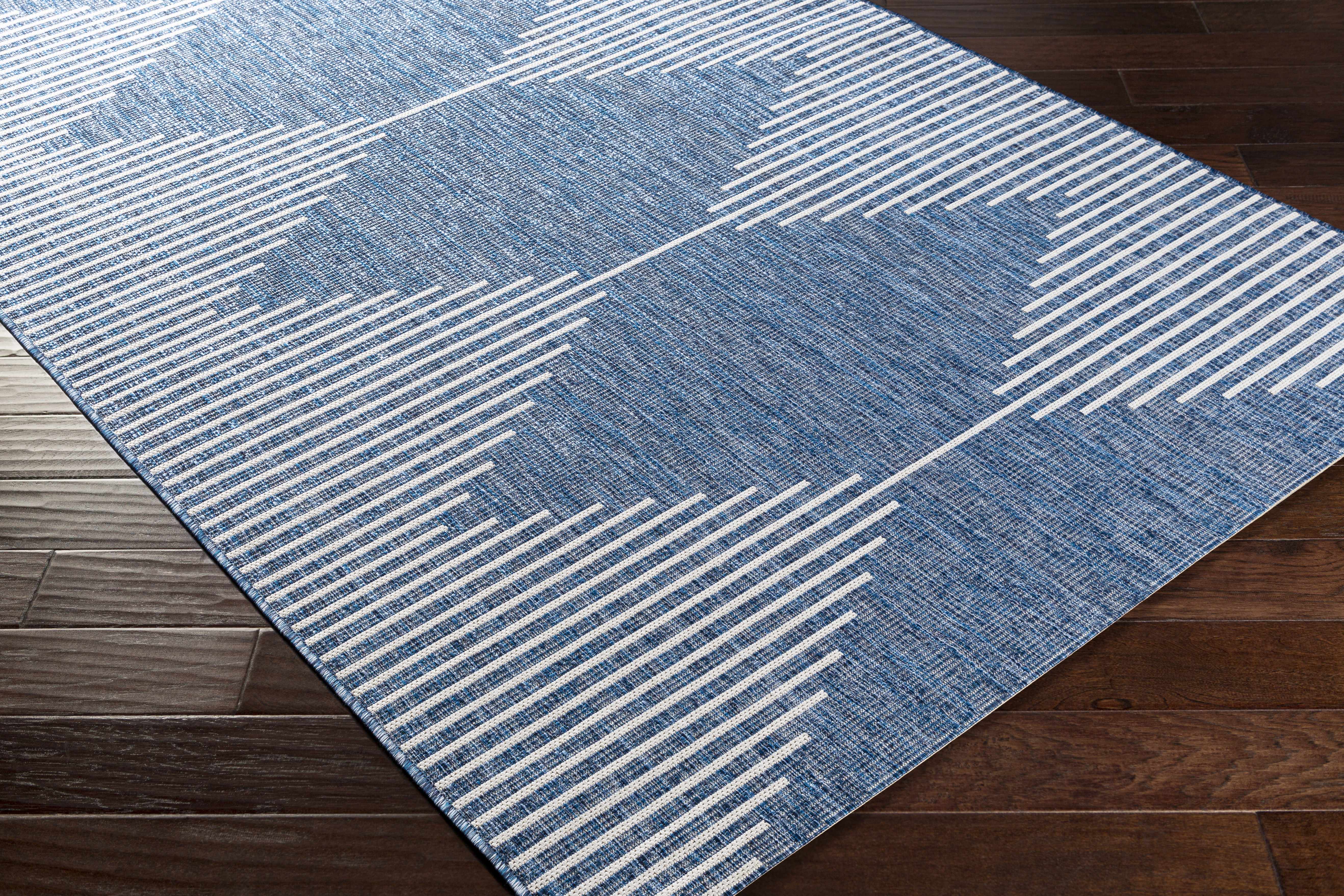 Stephan Navy Indoor & Outdoor Rug