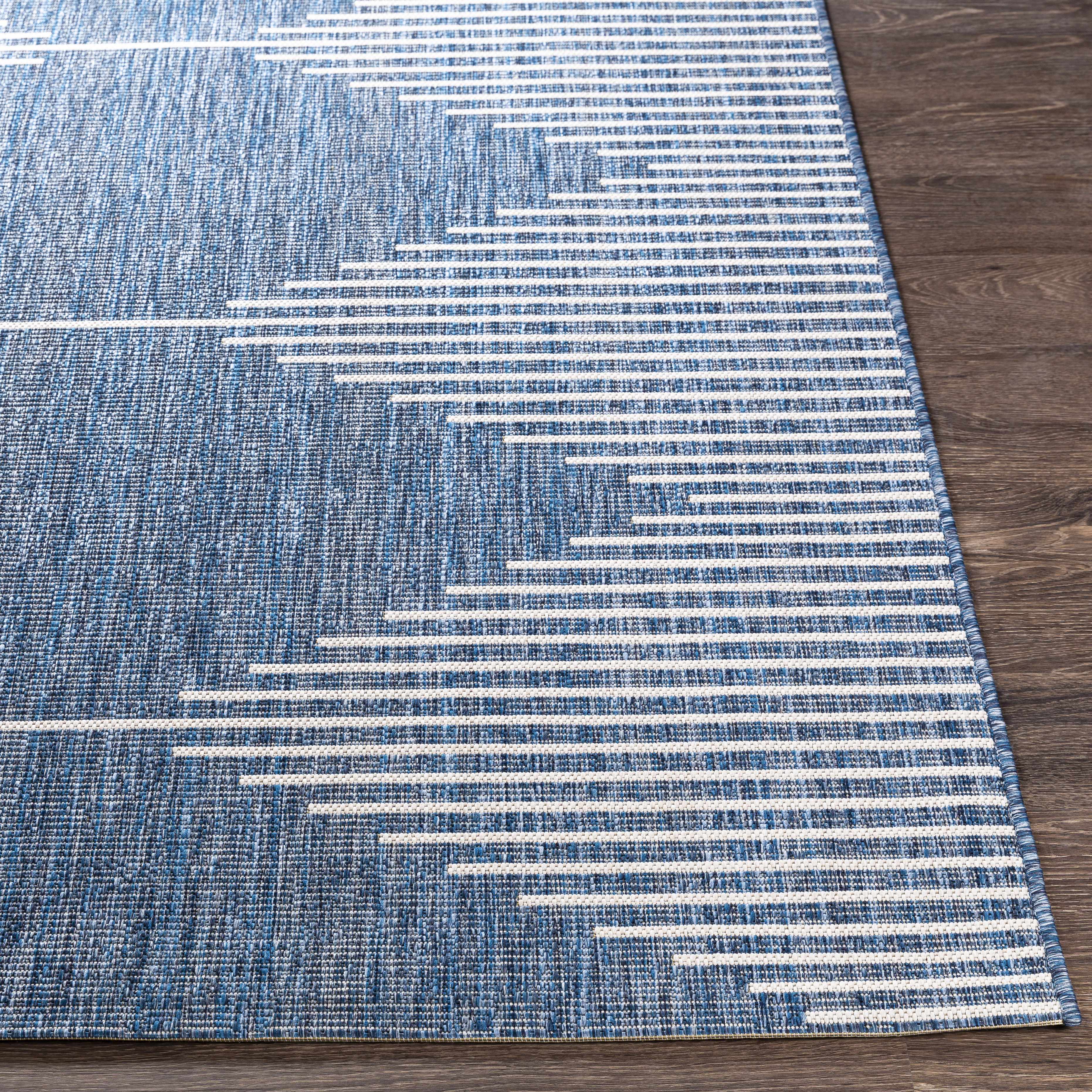 Stephan Navy Indoor & Outdoor Rug