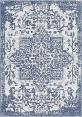 Dark Blue Kilmacolm Indoor & Outdoor Rug