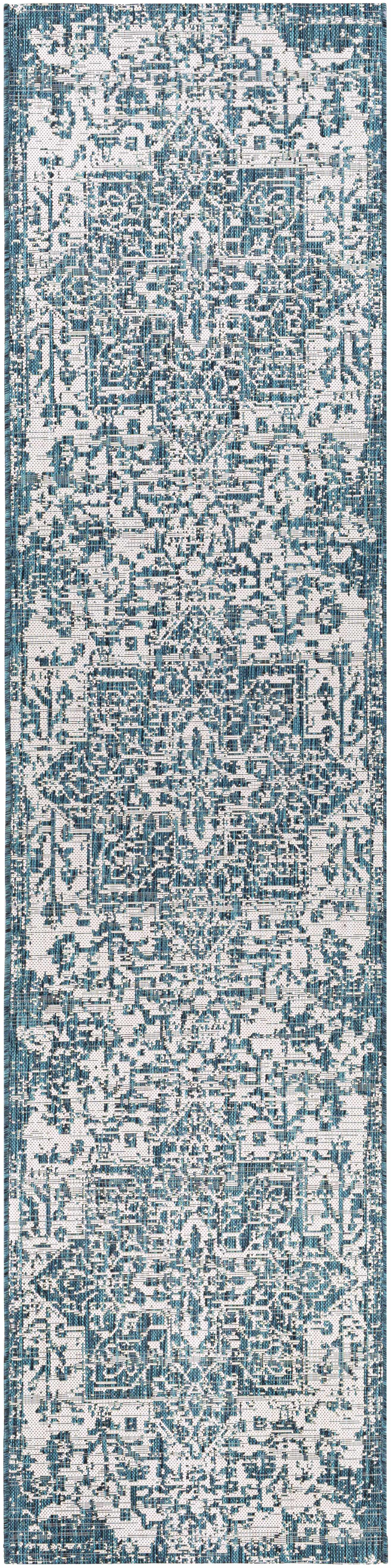 Teal Kilmacolm Indoor & Outdoor Rug