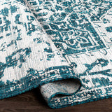 Teal Kilmacolm Indoor & Outdoor Rug