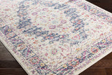 Thorsby Magenta & Cream Runner Rug