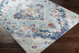 Blue Wallsburg Runner Rug
