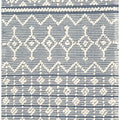 Brothers Blue Wool&Cotton Rug