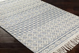 Brothers Blue Wool&Cotton Rug