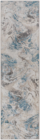 Rosthern Blue Marble Rug