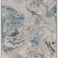 Rosthern Blue Marble Rug