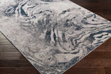Rosthern Blue Marble Rug