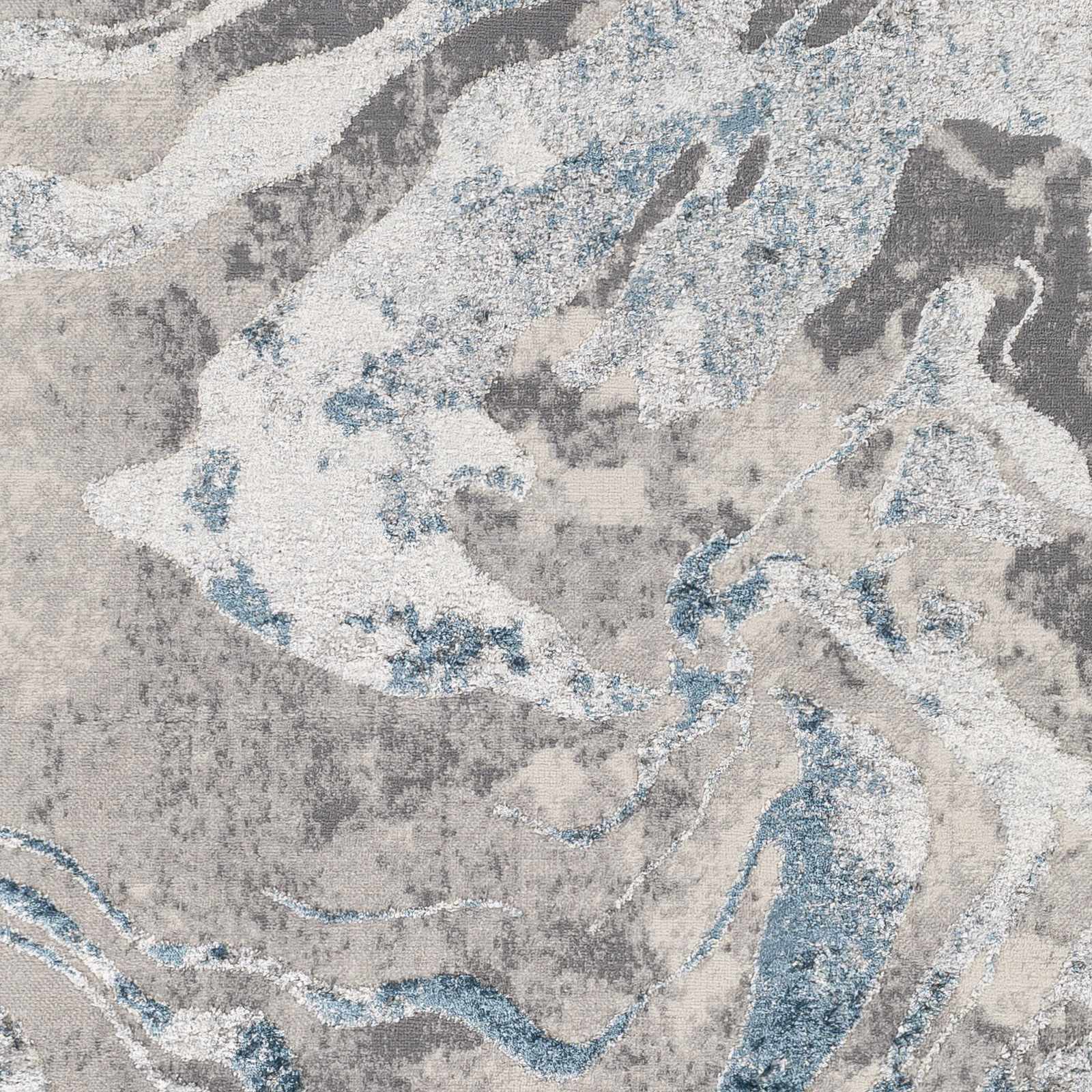 Rosthern Blue Marble Rug
