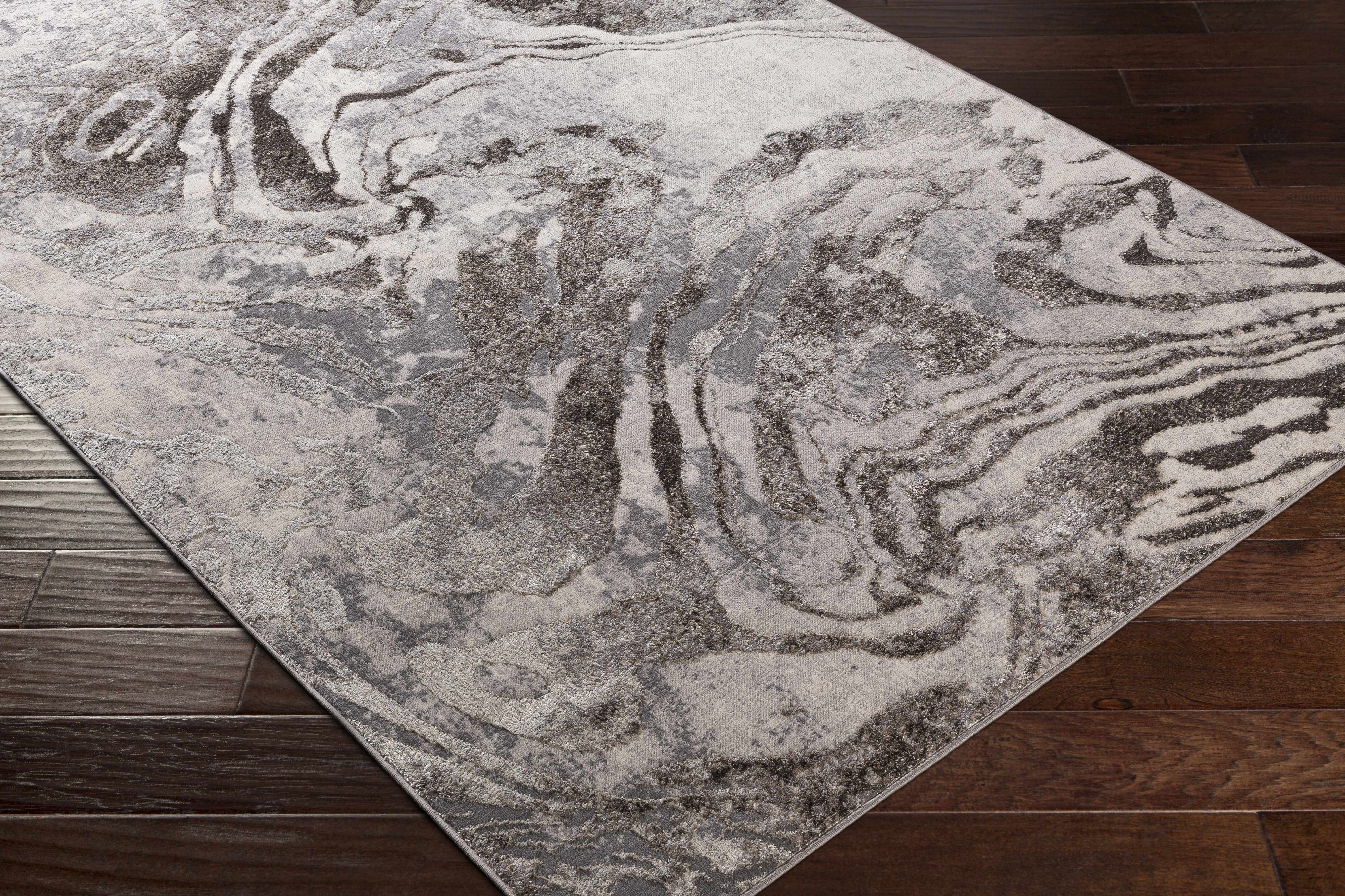 Bacon Beige Marble Rug