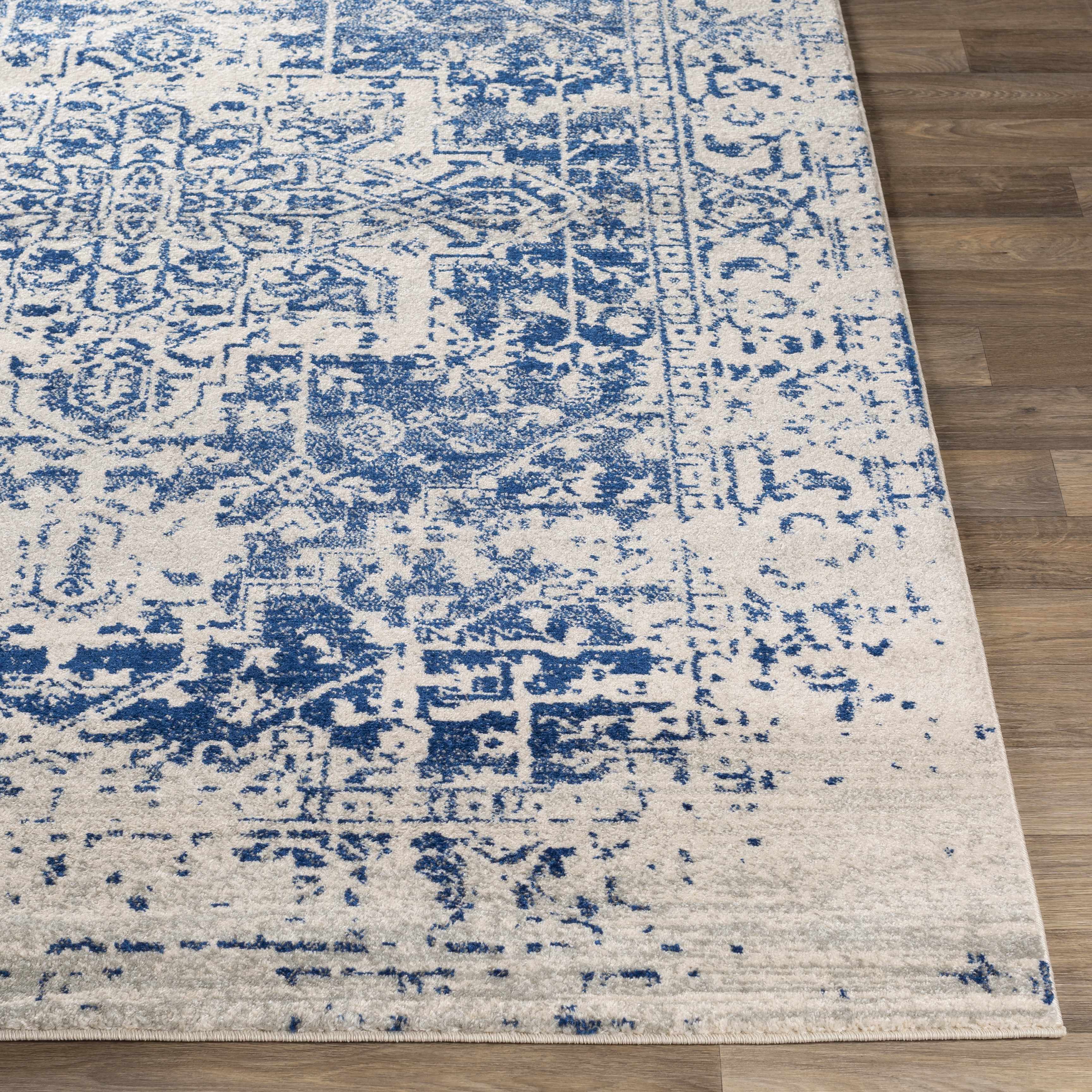 Rachel Navy Runner Rug