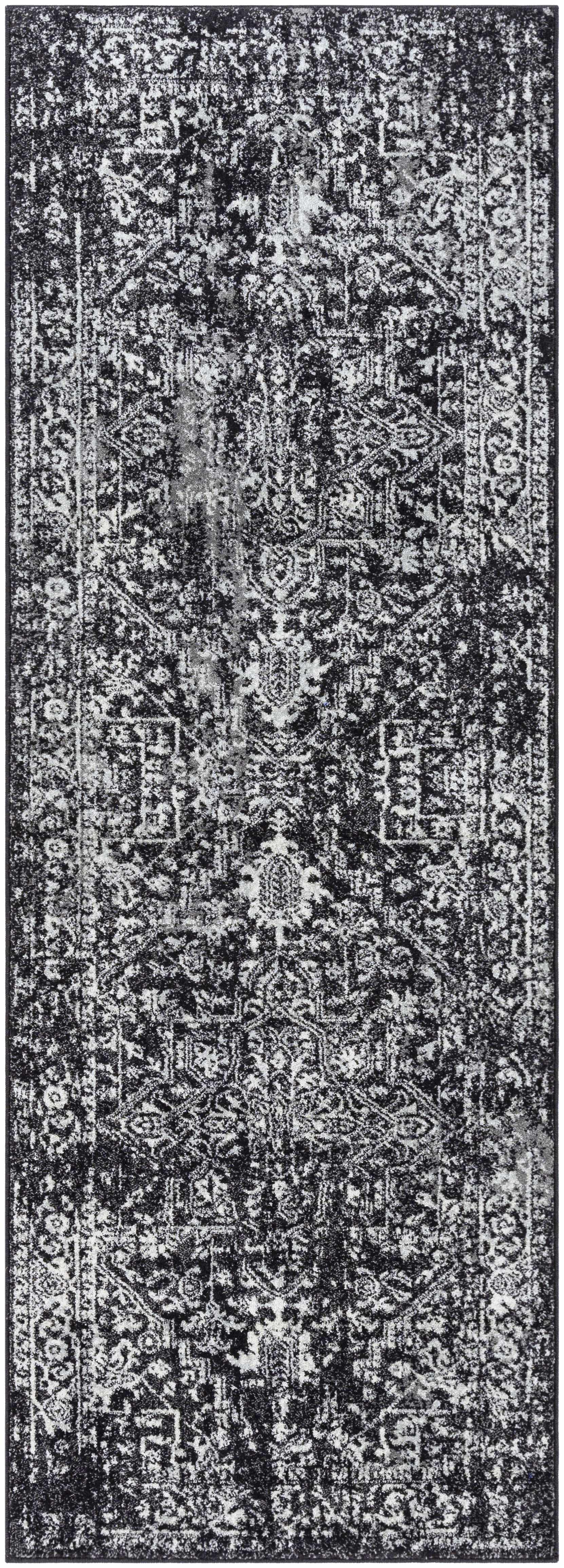 Rachel Black Runner Rug
