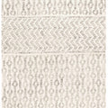 Valyermo Beige Hand Woven Runner Rug
