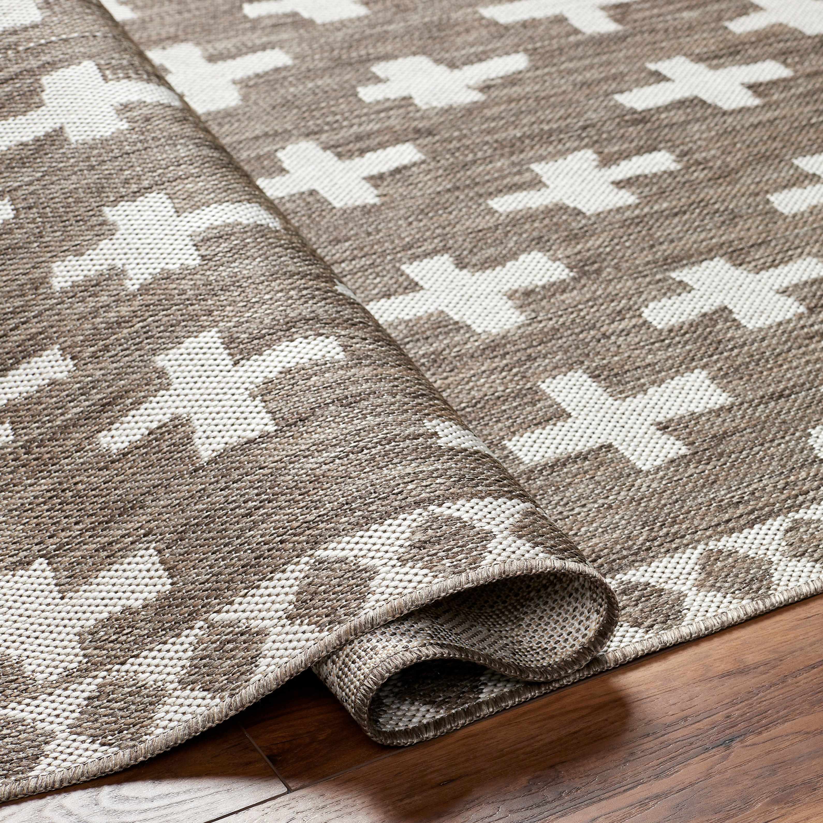 Kyna Brown Runner Rug