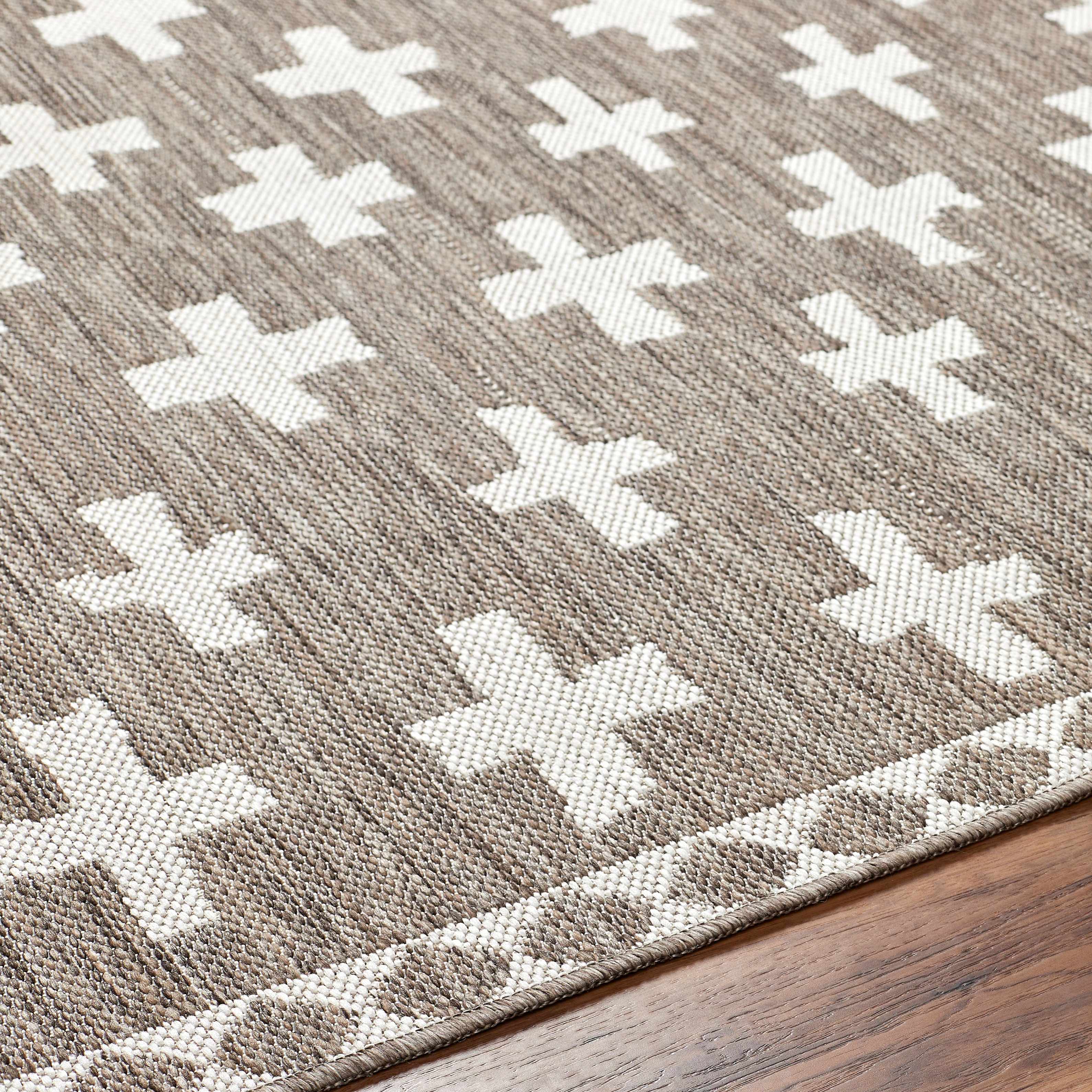 Kyna Brown Runner Rug