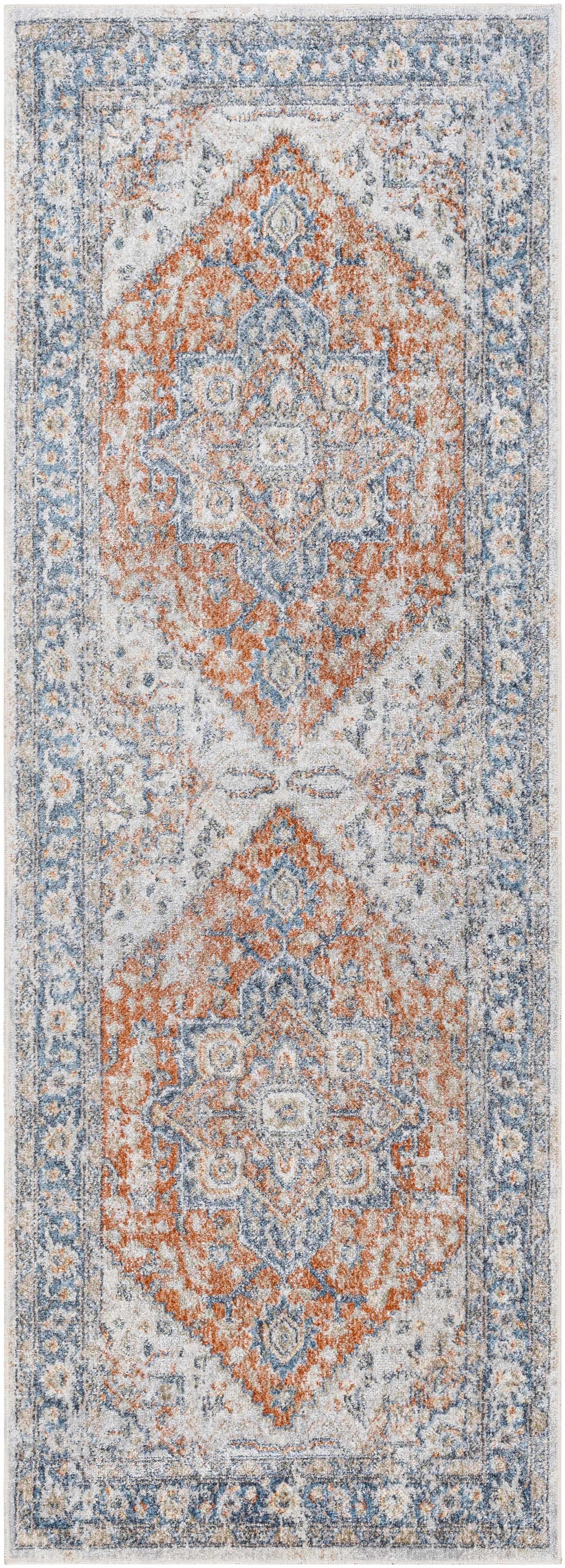 Ezri Rust Runner Rug