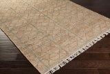 Rice Dusty Sage Runner Rug