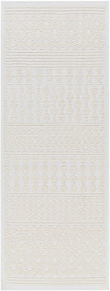 Drago White Runner Rug