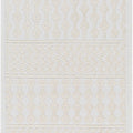 Drago White Runner Rug