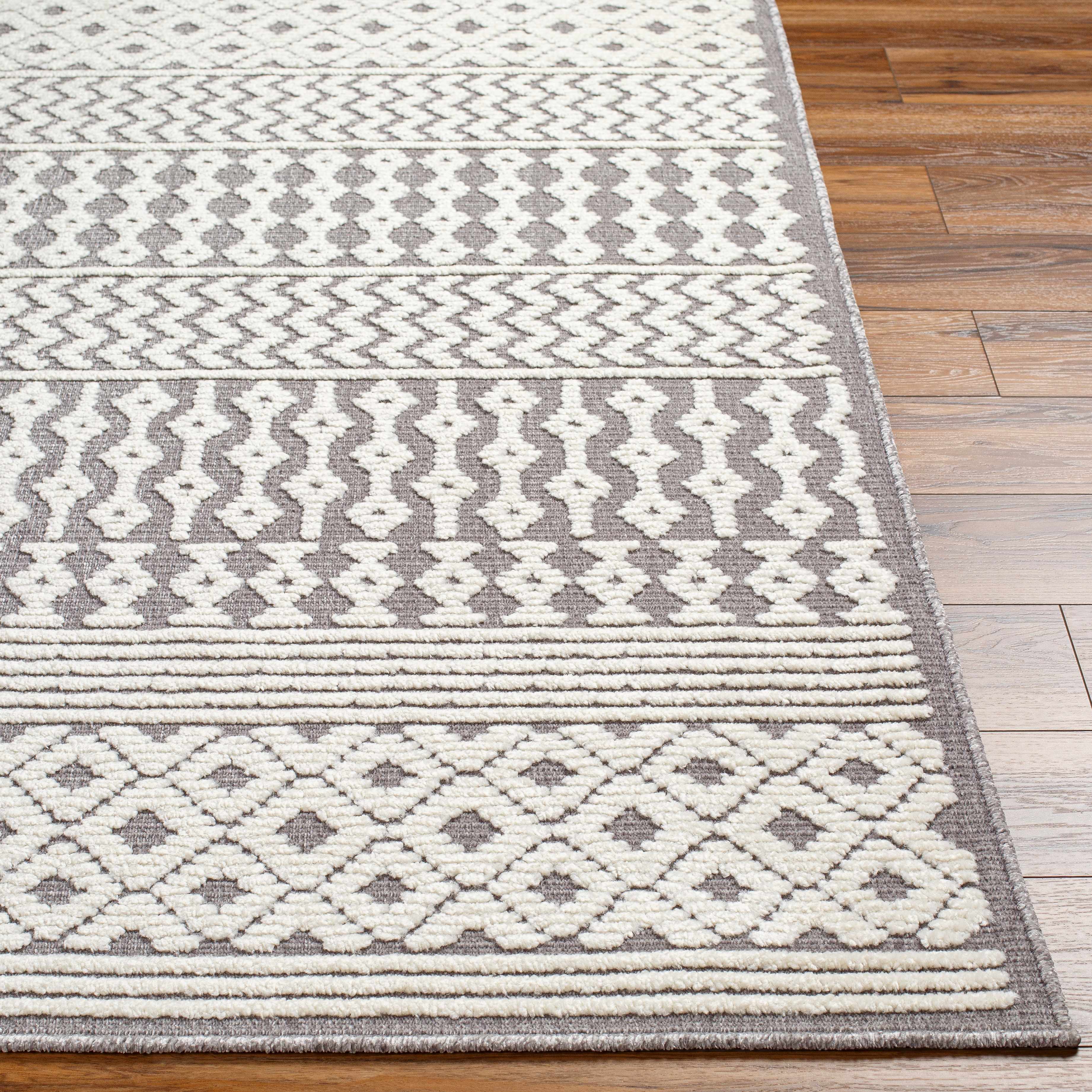 Drago Gray Runner Rug